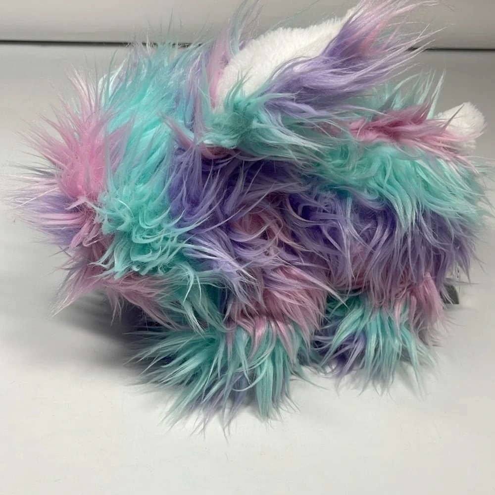 Build A Bear Pink Bunny Rainbow Pastel Tie Dye Rabbit  Easter BAB